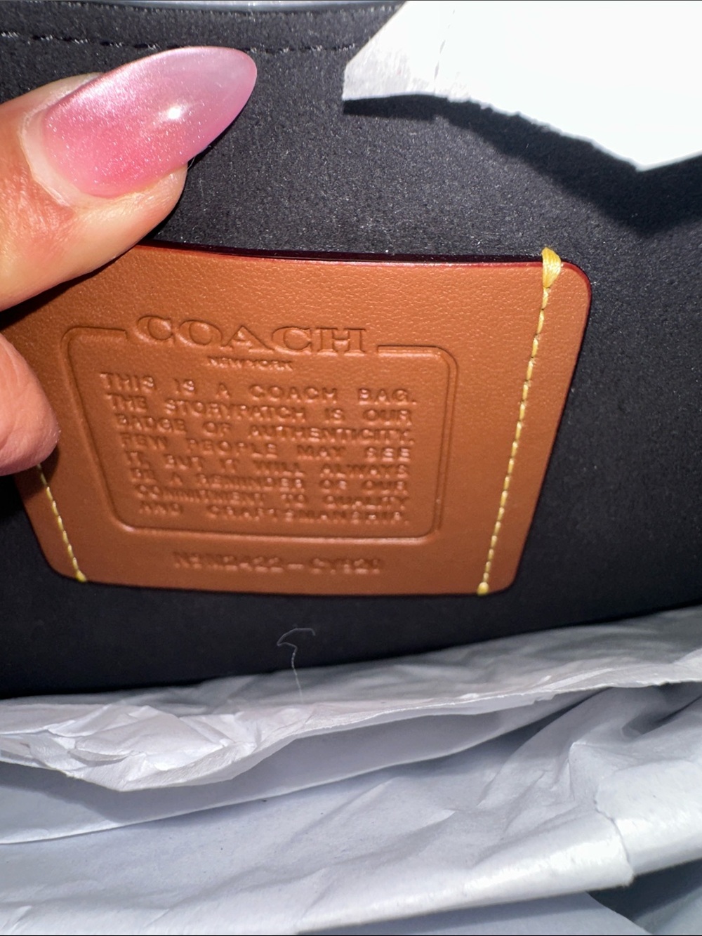 Coach Chain Tabby 30 Bag Leather with Silver - Picture 3 of 11